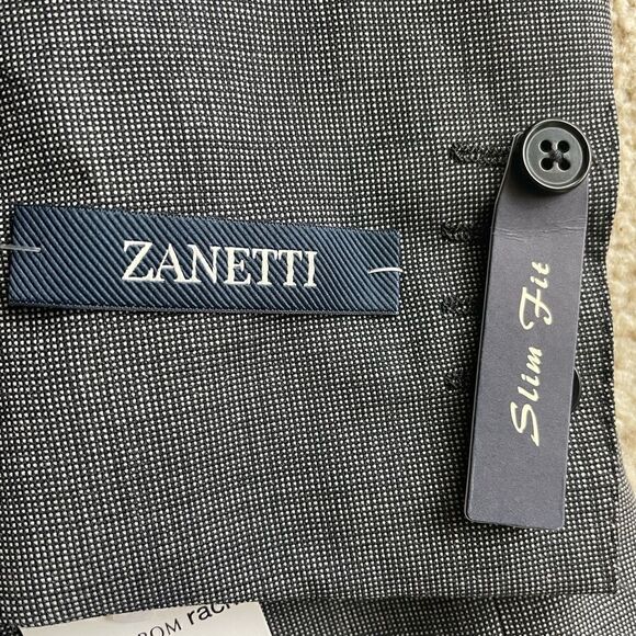 ZANETTI Slim Fit Two-button Suit Size 32R - Picture 2 of 10